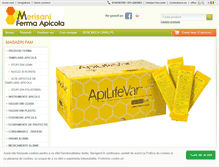 Tablet Screenshot of fermaapicola.ro